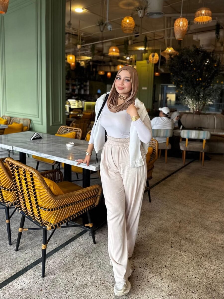 ⁦بنطلون كتان (لينن)⁩ - الصورة ⁦5⁩
